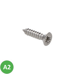 Nerezová skrutka samorezná (4,2x19mm) zápustná  hlava, DIN7982PZ /A2 /AISI304 Nerezová skrutka samorezná (4,2x19mm) zápustná  hlava, DIN7982PZ /A2 /AISI304